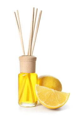 Beyaz arkaplanda Citrus sazlık ayırıcı