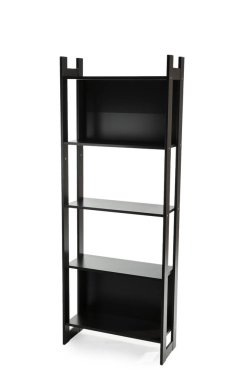 Beyaz arka plan üzerinde raf ünitesi