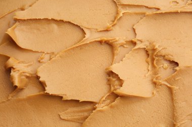 Lezzetli fıstık ezmesi, closeup dokusuna