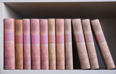 Pek çok kitap raf modern Kitaplığı'nda