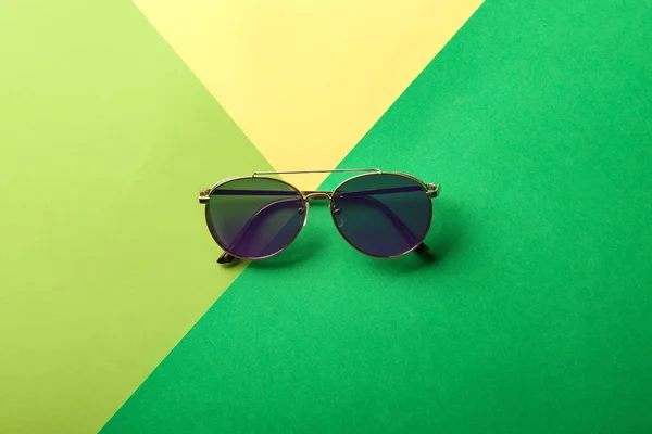 Moderne Zonnebril Kleur Achtergrond — Stockfoto