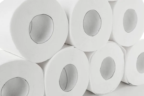 Rollen Van Toiletpapier Close — Stockfoto