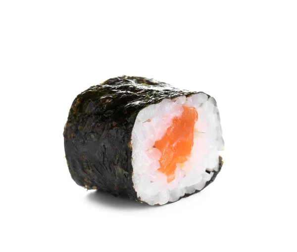 美味的寿司卷在白色背景 — 图库照片