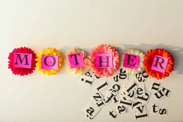 Açık Renkli Anneler Günü Için Kompozisyon — Stok fotoğraf