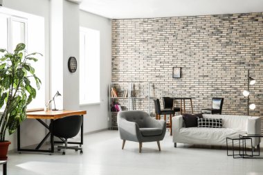 Güzel modern oda içi