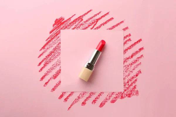 Lipstick Color Background — Stock Photo, Image