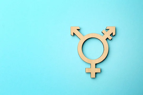 Symbol Transgenderu Tle Koloru — Zdjęcie stockowe