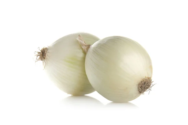 Raw Onion White Background — Stock Photo, Image