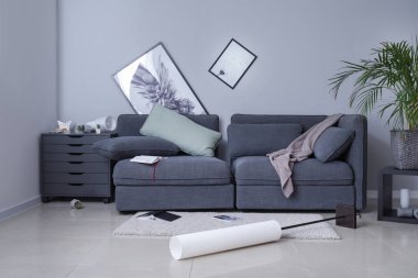 Deprem sonrası düz iç