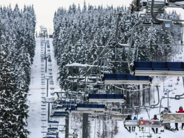 Ski lift mountain Resort