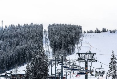 Ski lift mountain Resort