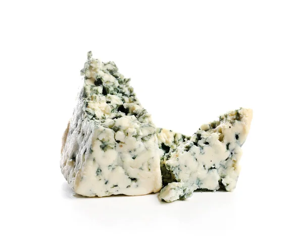 Gustoso formaggio su sfondo bianco — Foto Stock