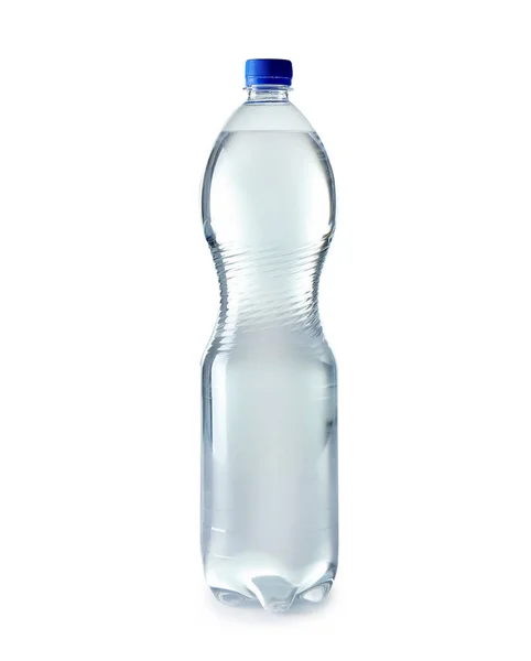 Bottle of clean water on white background — Stock Photo, Image