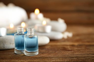 Esans tablo spa yordamlar için şişe