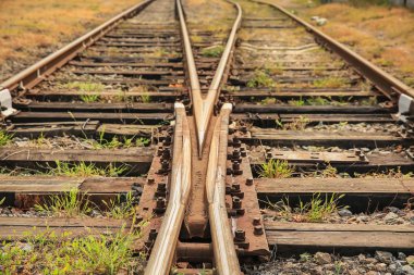 Eski demiryolu parça