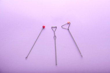 Logopedic konuşma düzeltme renk arka plan üzerinde probları