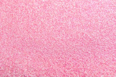 Parlak pembe payetler, portre