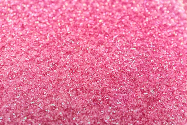 Shiny pink sequins, closeup