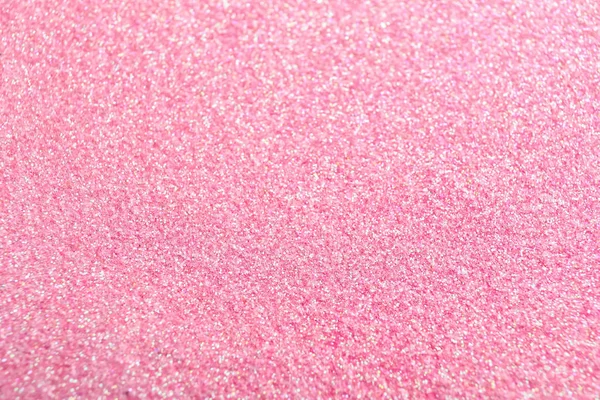 Lesklé flitry růžové, closeup — Stock fotografie