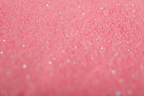 Lentejuelas rosa brillante, primer plano — Foto de Stock