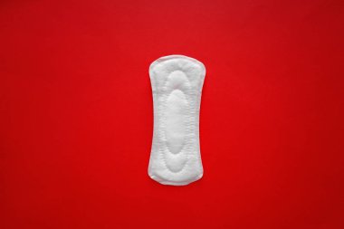 Renk arka plan üzerinde adet ped