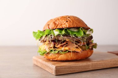 Tablo lezzetli burger