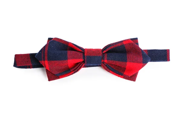 Bowtie elegante no fundo branco — Fotografia de Stock