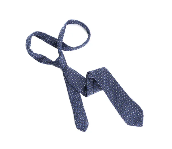 Stylish necktie on white background — Stock Photo, Image