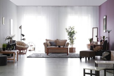 Büyük salon şık iç