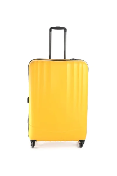 白い背景にパックされたスーツケース — ストック写真