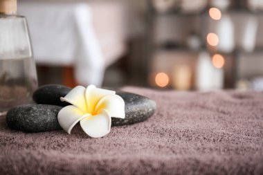 Taş spa salon tablo masaj