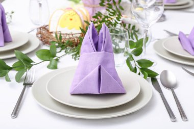 Güzel tablo Easter kutlama için ayarla