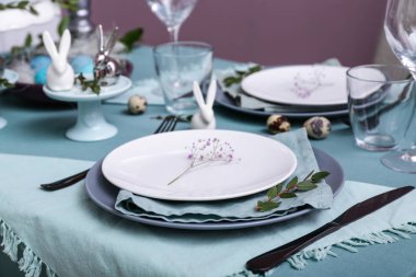 Güzel tablo Easter kutlama için ayarla