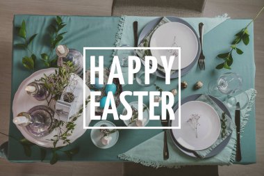 Paskalya kutlamaları için güzel tebrik kartı