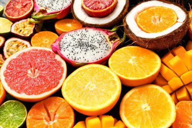 Egzotik meyve, tatlı çeşitleri