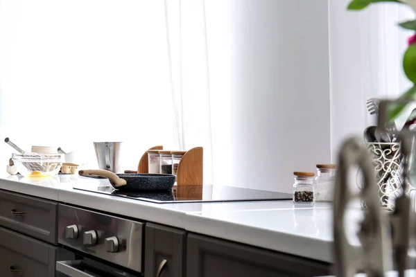 Interno della cucina moderna — Foto Stock