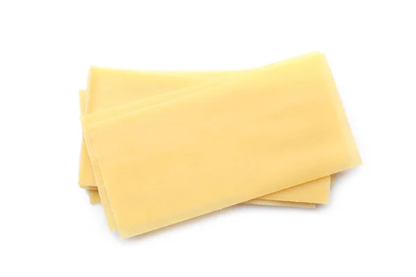 Lasagne listy na bílém pozadí — Stock fotografie