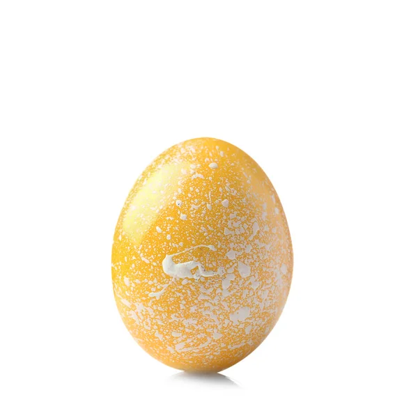 Beautiful Easter egg on white background — Stock Photo, Image