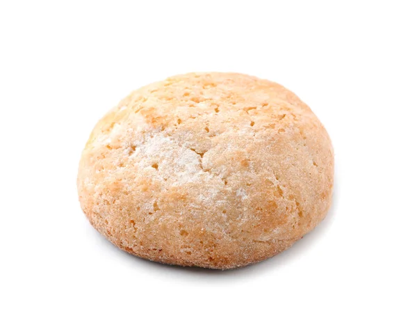Вкусное печенье на белом фоне — стоковое фото