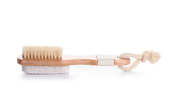 Massage brush on white background — Stock Photo, Image