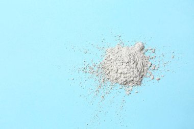 Kozmetik kil renk arka plan üzerinde