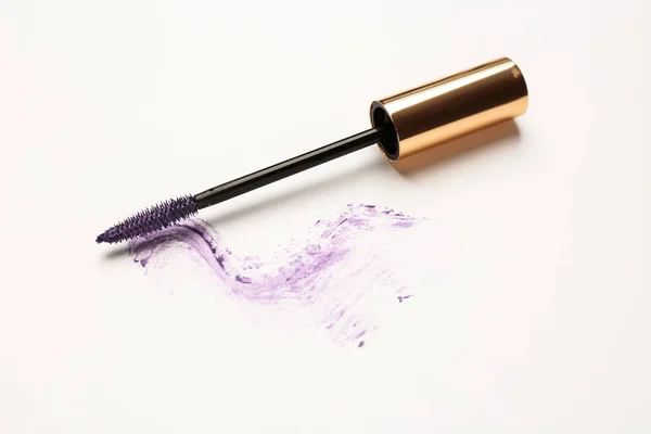 Mascara on white background — Stock Photo, Image