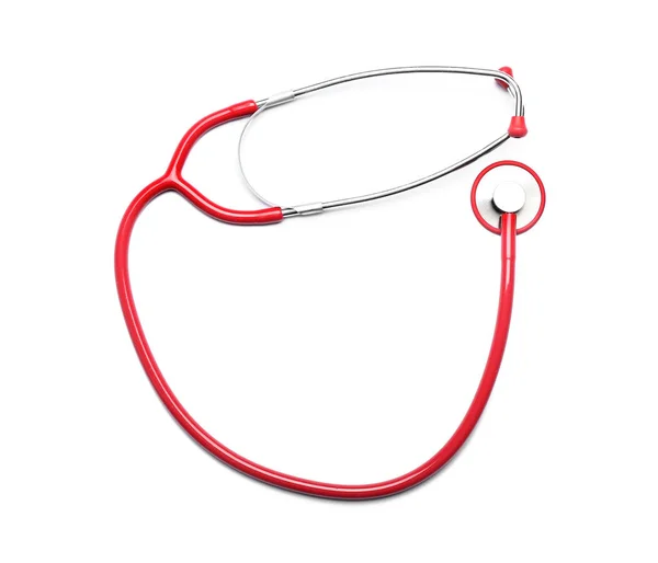 Stethoscope on white background — Stock Photo, Image