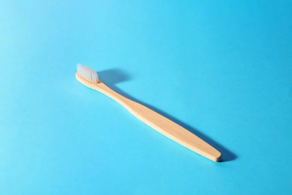 Toothbrush on color background — Stock Photo, Image