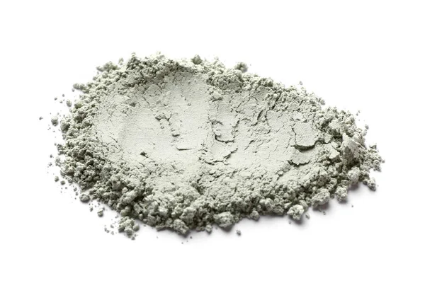 Cosmetic clay on white background — Stock Photo, Image