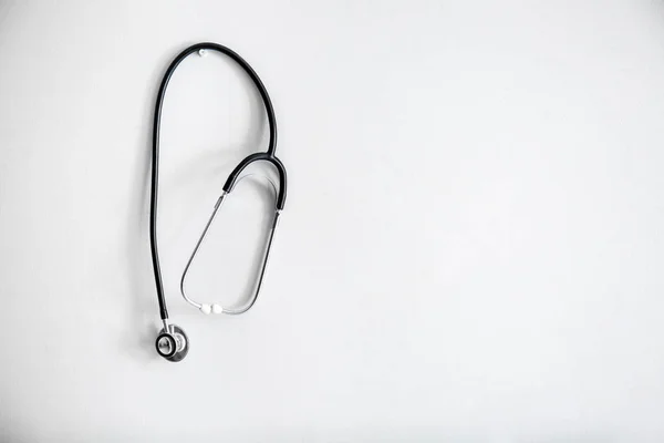 Stethoscope on white background — Stock Photo, Image