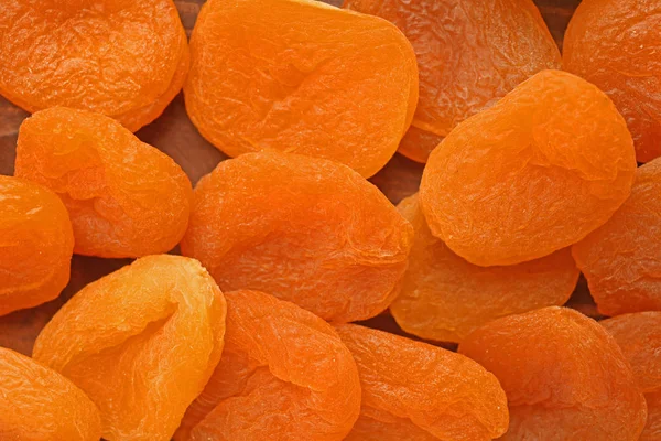 Abricots secs savoureux, gros plan — Photo