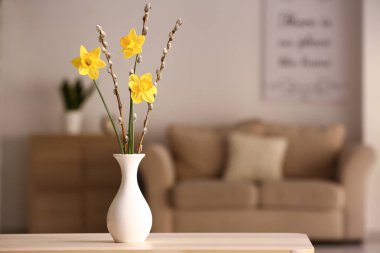 Tablo Oda güzel çiçekli vazo