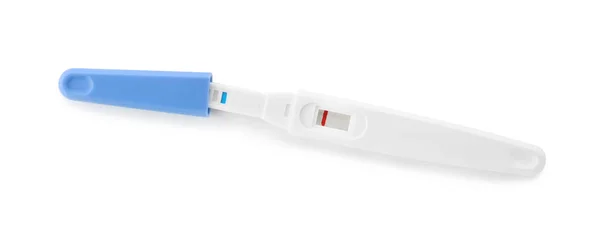 Negative pregnancy test on white background — Stock Photo, Image
