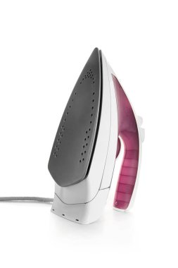 beyaz arkaplanda modern demir